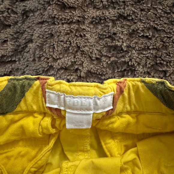 Burberry Kids Yellow Shorts - Picture 4 of 4